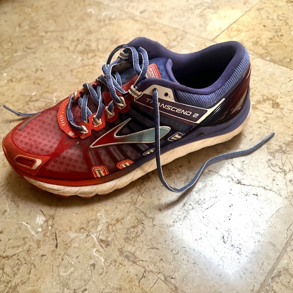 Brooks transcend 2 running shoes size 8 - Picture 4 of 5